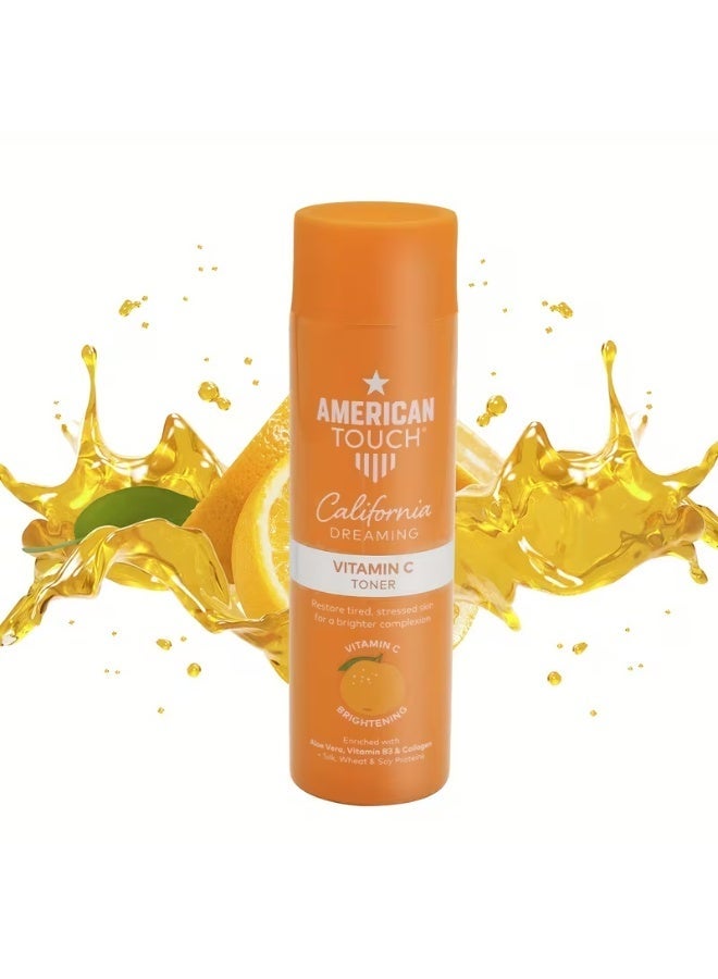 American Touch California Dreaming Vitamin C Toner Brightening  200ML - Image 2
